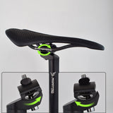 Maxbell Bike Seatpost Replacement Bicycle Seat Tube for Cycling Road Bikes Universal black 3.09x30cm