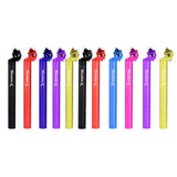 Maxbell Bike Seatpost Replacement Bicycle Seat Tube for Cycling Road Bikes Universal black 3.09x30cm