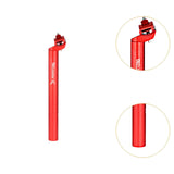 Maxbell Bike Seatpost Replacement Bicycle Seat Tube for Cycling Road Bikes Universal red 3.09x30cm