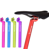 Maxbell Bike Seatpost Replacement Bicycle Seat Tube for Cycling Road Bikes Universal red 3.09x30cm