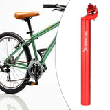 Maxbell Bike Seatpost Replacement Bicycle Seat Tube for Cycling Road Bikes Universal red 3.09x30cm