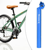 Maxbell Bike Seatpost Replacement Bicycle Seat Tube for Cycling Road Bikes Universal blue 3.09x30cm
