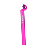 Maxbell Bike Seatpost Replacement Bicycle Seat Tube for Cycling Road Bikes Universal pink 3.09x30cm