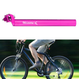 Maxbell Bike Seatpost Replacement Bicycle Seat Tube for Cycling Road Bikes Universal pink 3.09x30cm