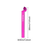 Maxbell Bike Seatpost Replacement Bicycle Seat Tube for Cycling Road Bikes Universal pink 3.09x30cm