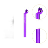 Maxbell Bike Seatpost Replacement Bicycle Seat Tube for Cycling Road Bikes Universal violet 3.09x30cm