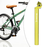 Maxbell Bike Seatpost Replacement Bicycle Seat Tube for Cycling Road Bikes Universal green 3.09x30cm