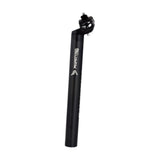 Maxbell Bike Seatpost Replacement Bicycle Seat Tube for Cycling Road Bikes Universal black 3.16x30cm