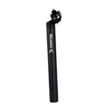 Maxbell Bike Seatpost Replacement Bicycle Seat Tube for Cycling Road Bikes Universal black 3.16x30cm