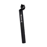Maxbell Bike Seatpost Replacement Bicycle Seat Tube for Cycling Road Bikes Universal black 3.16x30cm