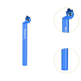 Maxbell Bike Seatpost Replacement Bicycle Seat Tube for Cycling Road Bikes Universal blue 3.16x30cm