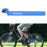 Maxbell Bike Seatpost Replacement Bicycle Seat Tube for Cycling Road Bikes Universal blue 3.16x30cm