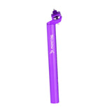 Maxbell Bike Seatpost Replacement Bicycle Seat Tube for Cycling Road Bikes Universal violet 3.16x30cm