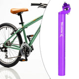 Maxbell Bike Seatpost Replacement Bicycle Seat Tube for Cycling Road Bikes Universal violet 3.16x30cm
