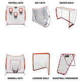 Maxbell Sports Net Sandbag Zipper Closure Straps Heavy Duty for Golf Hockey Baseball