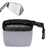 Maxbell Golf Ball Cleaning Bag Detachable Clip Organizer Compact Gifts for Men Women