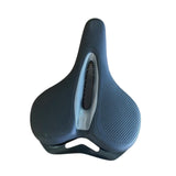 Maxbell Bike Seat Padded Wide Saddle Bike Saddle for Riding Outdoor Sports Beginners gray