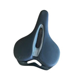 Maxbell Bike Seat Padded Wide Saddle Bike Saddle for Riding Outdoor Sports Beginners gray