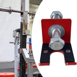 Maxbell Barbell Holder for Squat Rack Vertical Rack Attachment Single Barbell Hanger