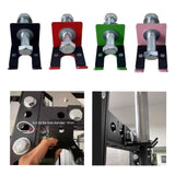 Maxbell Barbell Holder for Squat Rack for Power Rack Home Gym Accessory Storage Rack Black