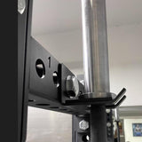 Maxbell Barbell Holder for Squat Rack for Power Rack Home Gym Accessory Storage Rack Black
