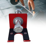 Maxbell Barbell Holder for Squat Rack for Power Rack Home Gym Accessory Storage Rack Red