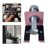 Maxbell Barbell Holder for Squat Rack for Power Rack Home Gym Accessory Storage Rack Pink