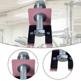 Maxbell Barbell Holder for Squat Rack for Power Rack Home Gym Accessory Storage Rack Pink