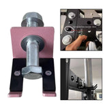 Maxbell Barbell Holder for Squat Rack for Power Rack Home Gym Accessory Storage Rack Pink
