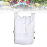 Maxbell Life Vest Portable Adjustable Straps Swim Jacket for Adults Kayaking White