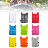Maxbell Life Vest Portable Adjustable Straps Swim Jacket for Adults Kayaking White