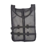Maxbell Life Vest Portable Adjustable Straps Swim Jacket for Adults Kayaking Black