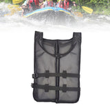 Maxbell Life Vest Portable Adjustable Straps Swim Jacket for Adults Kayaking Black
