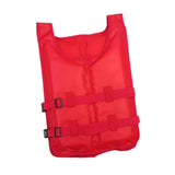 Maxbell Life Vest Portable Adjustable Straps Swim Jacket for Adults Kayaking Red
