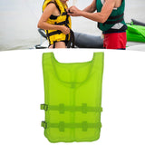 Maxbell Life Vest Portable Adjustable Straps Swim Jacket for Adults Kayaking Green