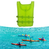 Maxbell Life Vest Portable Adjustable Straps Swim Jacket for Adults Kayaking Green