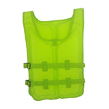Maxbell Life Vest Portable Adjustable Straps Swim Jacket for Adults Kayaking Green