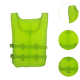 Maxbell Life Vest Portable Adjustable Straps Swim Jacket for Adults Kayaking Green