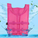 Maxbell Life Vest Portable Adjustable Straps Swim Jacket for Adults Kayaking Pink