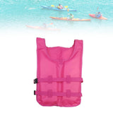 Maxbell Life Vest Portable Adjustable Straps Swim Jacket for Adults Kayaking Pink