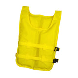 Maxbell Life Vest Portable Adjustable Straps Swim Jacket for Adults Kayaking Yellow