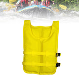 Maxbell Life Vest Portable Adjustable Straps Swim Jacket for Adults Kayaking Yellow