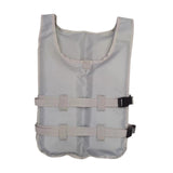 Maxbell Life Vest Portable Adjustable Straps Swim Jacket for Adults Kayaking Gray