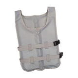 Maxbell Life Vest Portable Adjustable Straps Swim Jacket for Adults Kayaking Gray