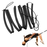 Maxbell High Jump Elastic Band Pole Bungee Cord Crossbar for Men Outdoor Women