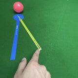 Maxbell Billiards Angle Ball Aiming Aid Cue Straight Exerciser for American Billiard