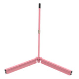 Maxbell Badminton Ball Collector Foldable Tennis Ball Picker for Park Backyard Court Pink
