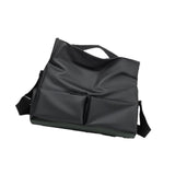 Maxbell Gym Bag Water Resistant Lightweight Crossbody Bag for Workout Outdoor Travel Black