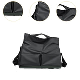 Maxbell Gym Bag Water Resistant Lightweight Crossbody Bag for Workout Outdoor Travel Black