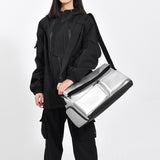 Maxbell Gym Bag Water Resistant Lightweight Crossbody Bag for Workout Outdoor Travel Black